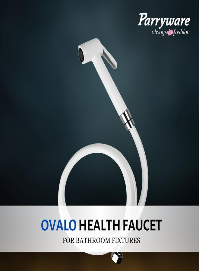 Parryware Ovalo Anti Microbial Health Faucet | E8372A1| with Hose and Hook | Pack of 1 | for Bath Fixtures - Image 4